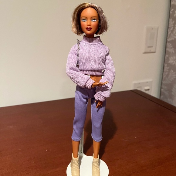 Barbie Doll 2006 Fashion Fever Kayla Wave Animal Print - Picture 5 of 7